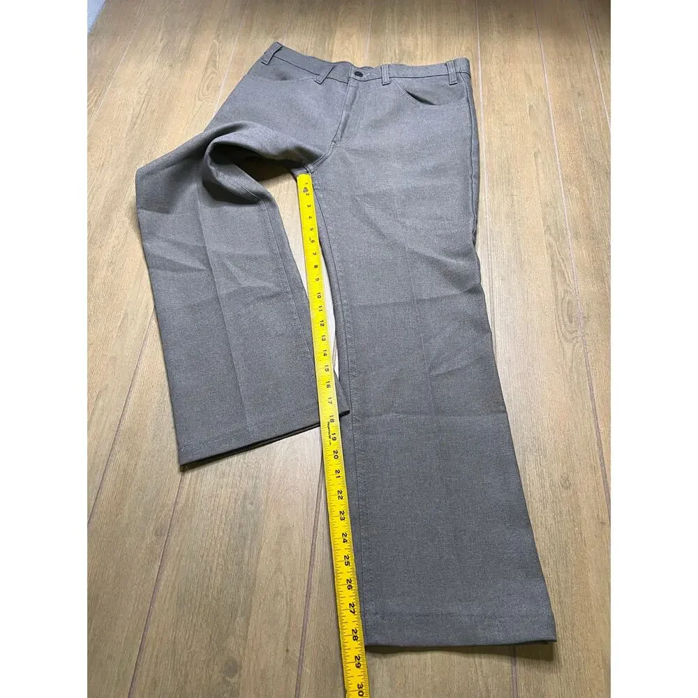 Vintage Levi’s Pants Mens 33x29 Brown Bootcut Talon‎ Zip 70s 80s USA